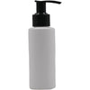 100ml Hdpe White Bottle With Black Lotion Pump Pack Of 100 Units