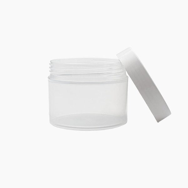 125g Cosmo Natural Cosmetic Jar With White Lid Box Of 250 Units