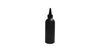 100ml HDPE Black Boston Bottle With Oil Spout Pack Of 100 Units
