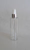 200ml Clear Pet Tall Shoulder Bottle With Silver Spray