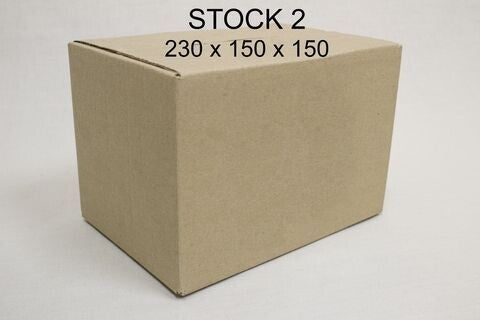 Stock 2 Single Wall Box  230X150X150