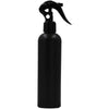 250ml Boston Black Bottle With Black Trigger Spray
