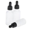 30ml Frosted Glass Dropper Bottle with Black Pipette