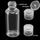 30ml Clear Pet Bottle With Flip Top Cap