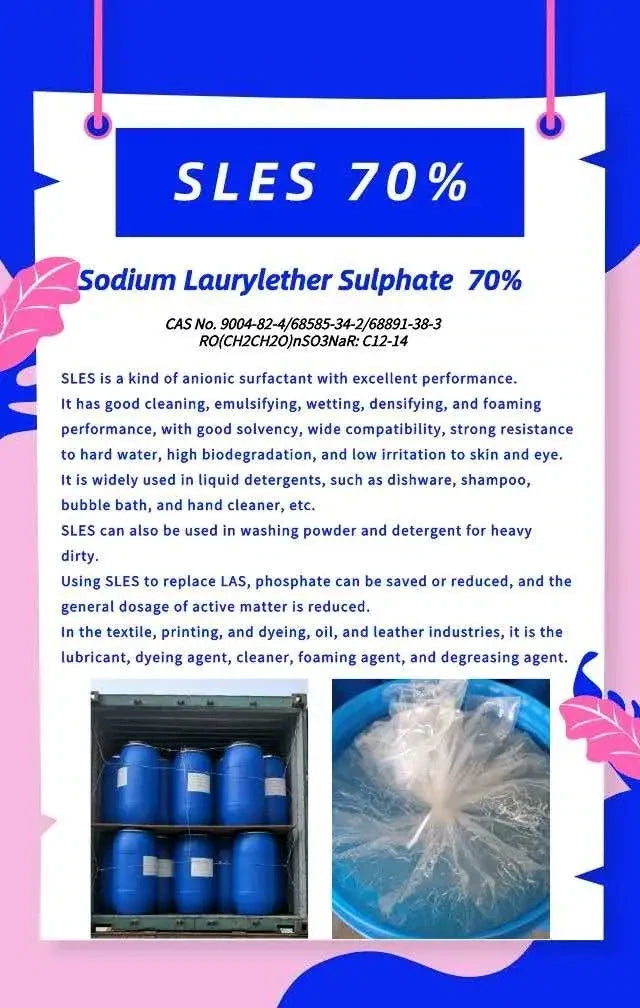 20kg SLES 70% Texapon