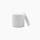 50g White Cosmo Plastic Cosmetic Jar with Lid