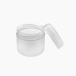 50g Natural Euro Plastic Cosmetic Jar with lid