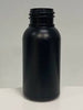 50ml HDPE Boston Bottles in a sleek black hue Pack of 50 Units