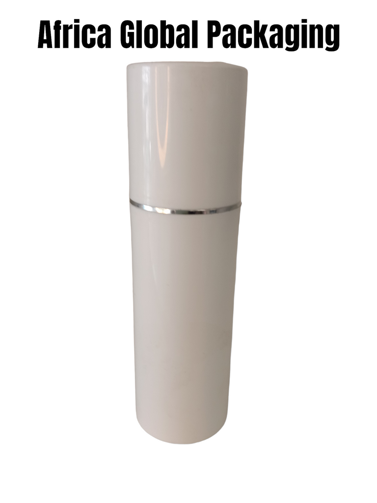 50ml White Airless pump bottle