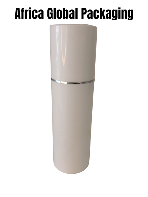 50ml White Airless pump bottle