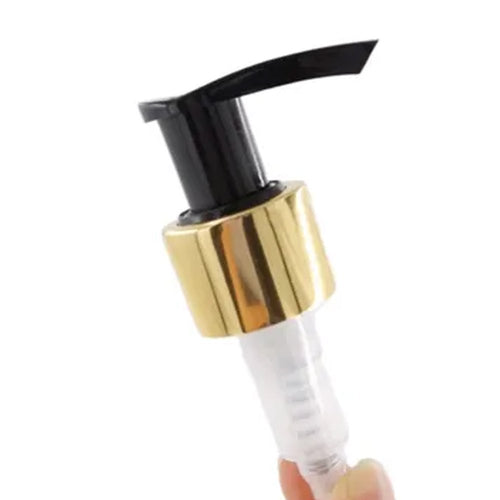 24mm Gold & Black Lotion Pump