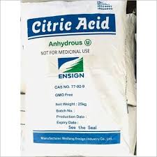 25kg Citric Acid Anhydrous
