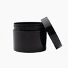 250g Black Plastic Cosmetic Jars sets of 100 units
