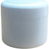 50g Euro White Jar With White Lid Pack Of 100 Units