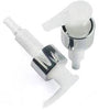 24mm Silver & White Lotion Pump