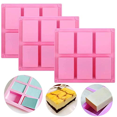 125g Soap Mould 6 Cavity
