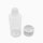 100ml Clear PET Tissue Oil Bottles with White Lids,
