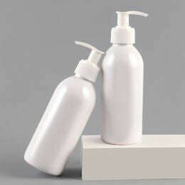 100ml HDPE Bottles with Lotion Pumps Pack of 100 units