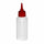 100ml HDPE White Bottle With Red Oil Applicator Pack Of 100 Units