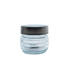 125ml Glass Hive Jar adorned with Silver Lids