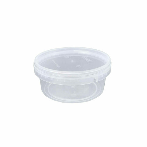 125ml Plastic Tubs pack of 50 units
