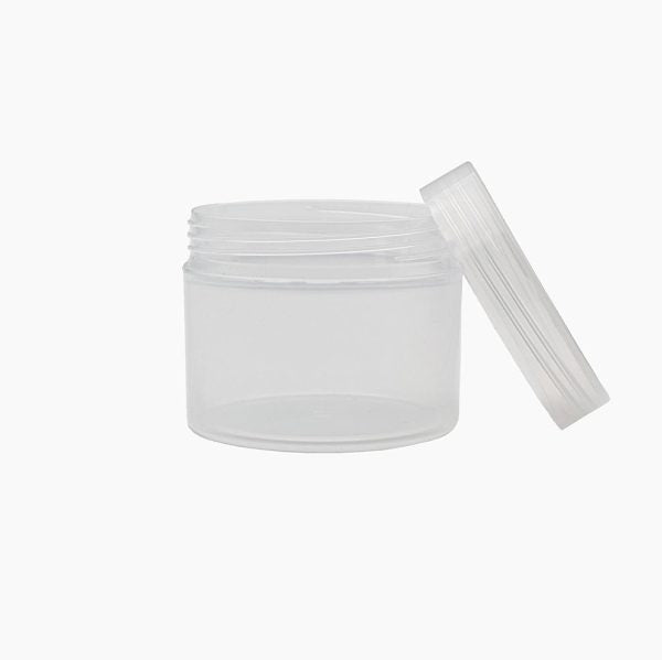 125g Cosmo Cosmetic Natural Jar With Natural Lid Pack of 100 Units