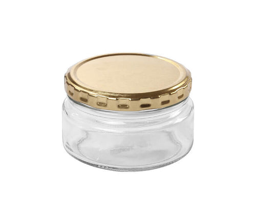 200ml Dip Glass Cosmetic Jars sets of 30 units