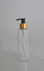 200ml Tall Shoulder Bottle with Gold Lotion Pump Pack of 100 units