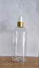 500ml Pet Squat Bottle With Gold White Spray