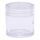 50ml PET Clear Cosmetic Jars sets of 50 units