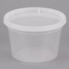 250ml Plastic Tubs pack of 50 units