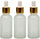 30ml Frosted Glass Dropper Bottle with Gold Pipette