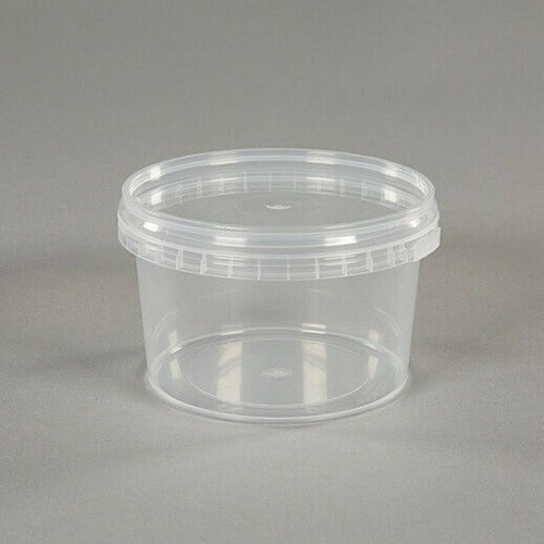 350ml Plastic Tubs  pack of 200units