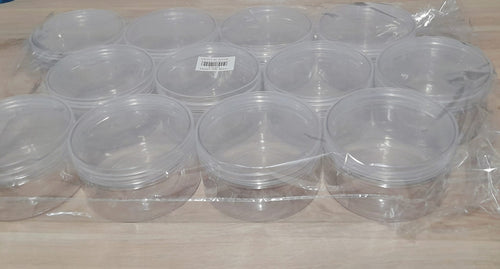 350ml Fancy Pet Clear Plastic Jar Pack of 12 Units