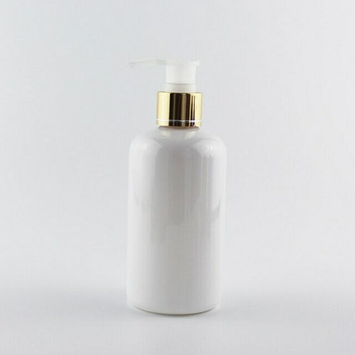 500ml HDPE White Boston Bottles sets of 50 units.