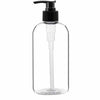 500ml Pet Squat Bottle With Black Lotion Pump
