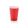 500ml Red Festival Plastic Cup Pack of 25 units
