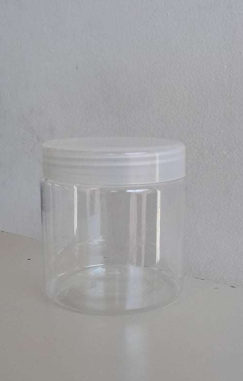 500ml Clear Pet Cosmetic Jar