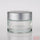 50g Clear Glass Jar with Silver Lid