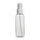 50ml PET Clear Bottles with White Mist Spray pack of 50 units.