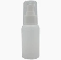 50ml Boston Natural Bottle With White Serum Pump Pack Of 50 Units