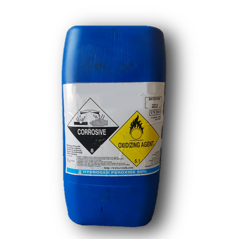 25kg Hydrogen Peroxide 35% Food Grade