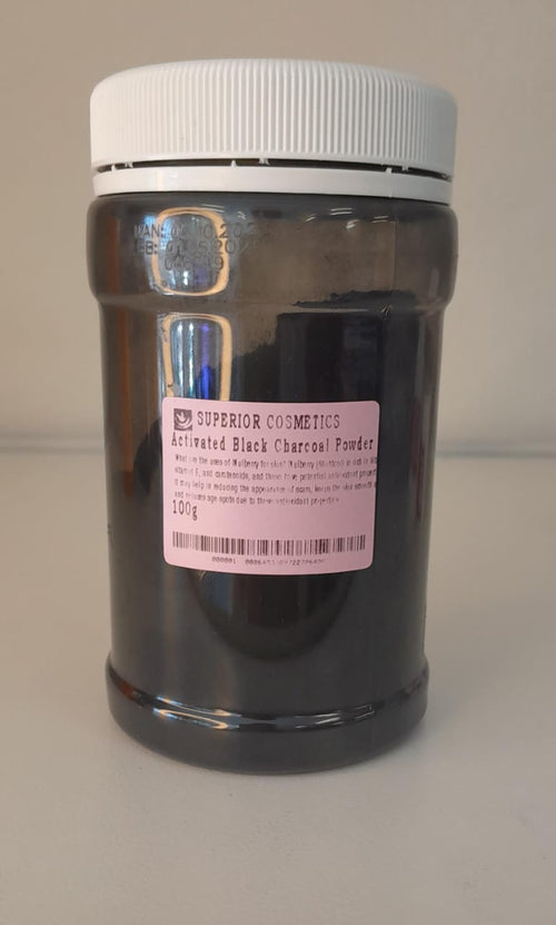 100g Activated black charcoal