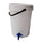 20 Litres White Bucket With Tap