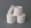 50ml White Cosmetic jar with a white lid