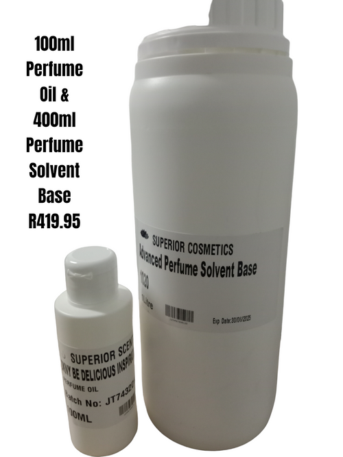 100ml DKNY Be Delicious Perfume Oil and 400ml Perfumer's Alcohol Combo