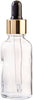 30ml Clear Glass Dropper Bottle with Gold Black Pipette Pack Of 115 Units