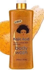1Litre Vitamin C And Kojic Acid Body Wash Scrub