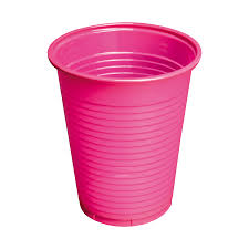 200ML Disposable cup in pink pack of 50