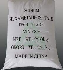 25kg Sodium Hexametaphosphate Tech Grade